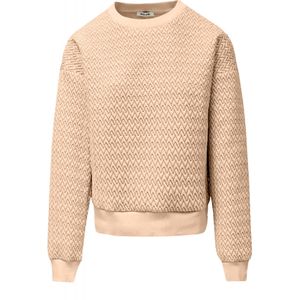 Salsa Jeans - Sweatshirt - Beige - Effen - Lange Mouw