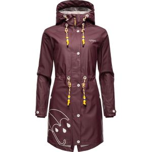 MARIKOO Functionele mantel  geel / bordeaux / wit