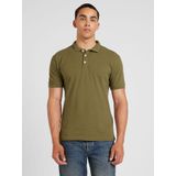 Trendyol - Poloshirt - Khaki - Slim Fit - Korte Mouwen