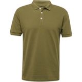 Trendyol - Poloshirt - Khaki - Slim Fit - Korte Mouwen