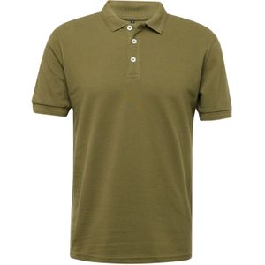 Trendyol - Poloshirt - Khaki - Slim Fit - Korte Mouwen