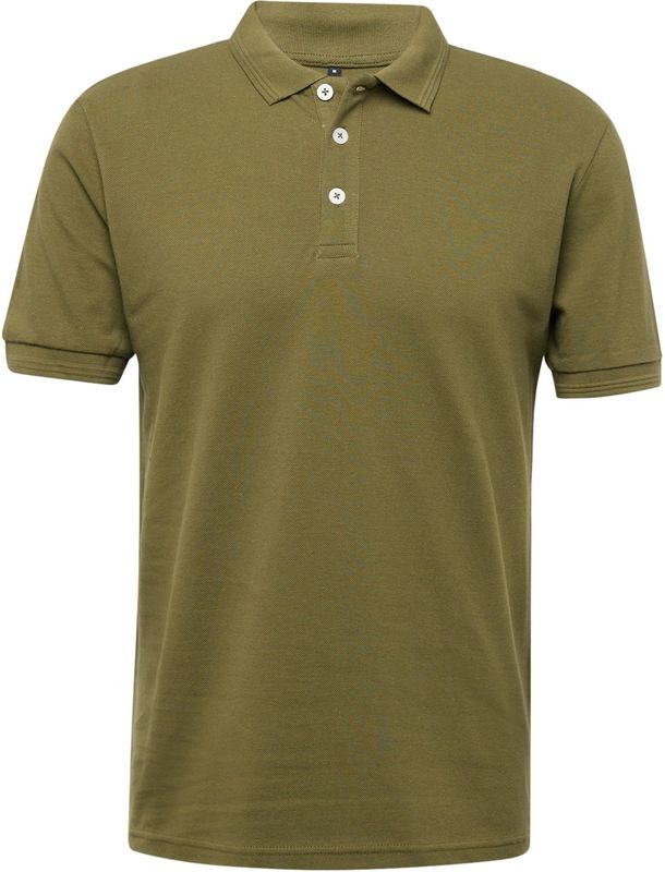 Trendyol - Poloshirt - Khaki - Slim Fit - Korte Mouwen