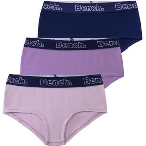 Bench - Hipster - Lila/Paars/Navy - Set van 3 Stuks