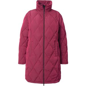 Ulla Popken Tussenmantel  karmijnrood