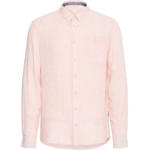 BLEND Overhemd 'Bobby'  pink / wit