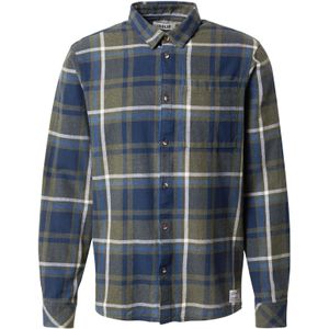 !Solid Overhemd  blauw / navy / olijfgroen / wit