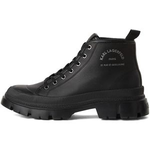 Karl Lagerfeld Veterboots 'Maison'  zwart