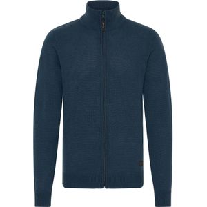 !Solid Gebreid vest ' SDBABAL '  blauw