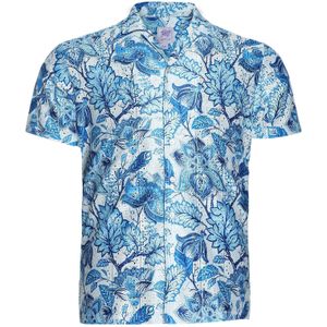 Campus Sutra Overhemd  blauw / wit