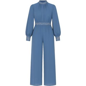 MODAMIHRAM Jumpsuit  blauw denim / zilver
