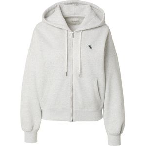 Abercrombie & Fitch Sweatvest  lichtgrijs