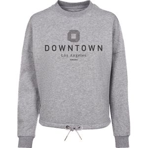 F4NT4STIC Sweatshirt 'Downtown LA'  grijs / zwart
