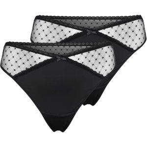 Devoted by Zizzi String  zwart