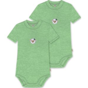 normani Rompertje/body 'Tihoi'  groen / wit