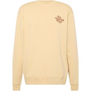DJINNS Sweatshirt  bruin / lichtgeel