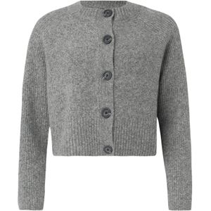 Vmbang - Gebreid Vest - O-hals - Lange Mouwen - Knoopsluiting - Regular Fit