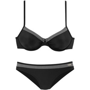 Look - Beugelbikini - Zwart - Polyamide