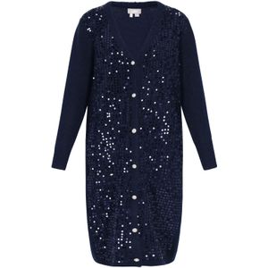 Usha Gebreid vest  navy