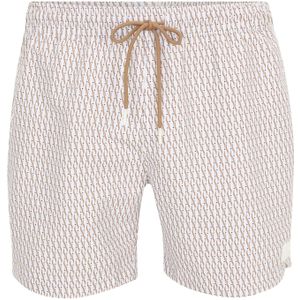 BOSS Zwemshorts 'Vibe'  beige / zwart / wit