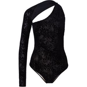 PATRIZIA PEPE Shirt body  antraciet / zwart