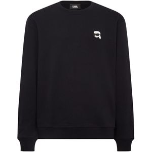 Karl Lagerfeld Sweatshirt  zwart / wit