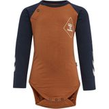 Hummel - Ceasar Body Longsleeve - Sierra - Kinder Bodys