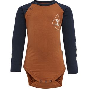 Hummel - Ceasar Body Longsleeve - Sierra - Kinder Bodys
