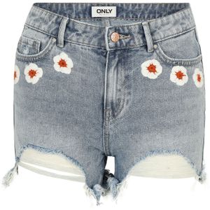 Only Tall Jeans 'ONLPACY'  blauw denim / bloedrood / wit
