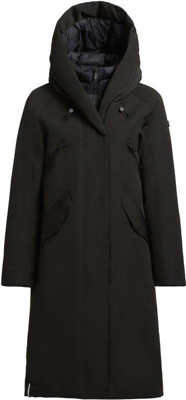 khujo - IXIA - Wintermantel - Zwart