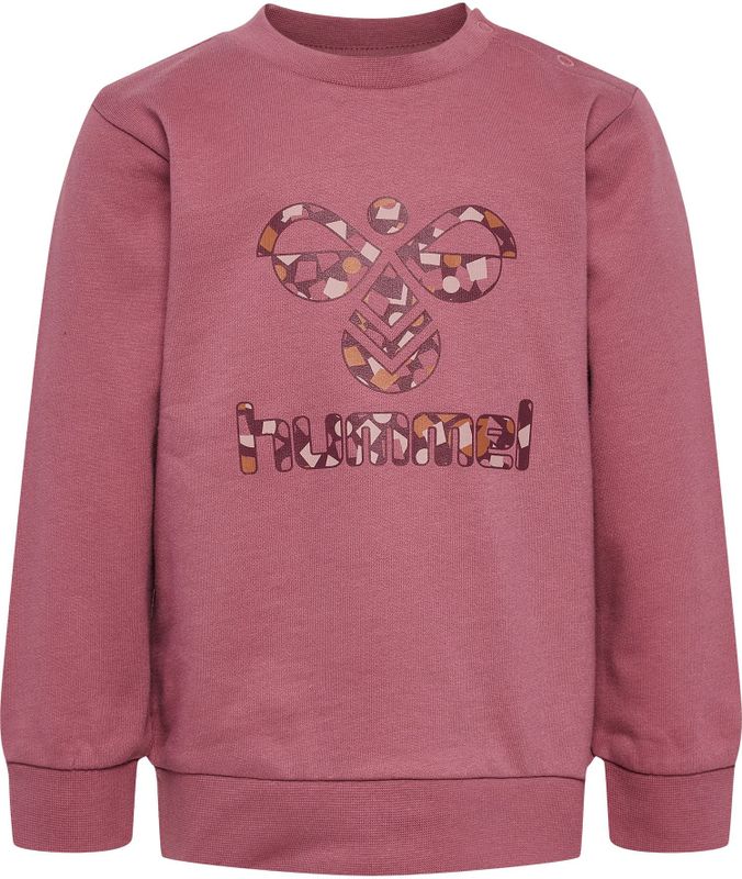 Hummel - Sweatshirt - Pink - Normale Pasvorm - Lange Mouw