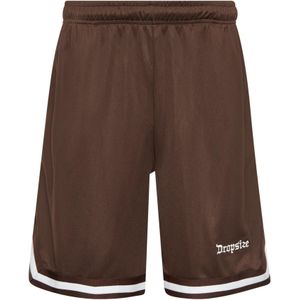 Dropsize Broek  bruin / wit