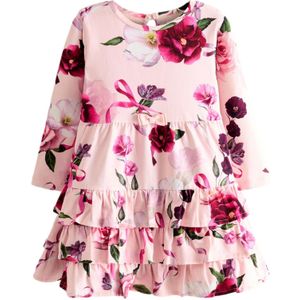 Baker by Ted Baker Jurk  groen / rosa / donkerroze