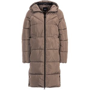 Walnoot - Winterjas - Capuchon - Lange Mouwen - 2-Wegritssluiting