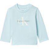 Calvin Klein Jeans Shirt  lichtblauw / olijfgroen / wit