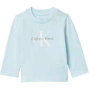 Calvin Klein Jeans Shirt  lichtblauw / olijfgroen / wit