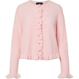 PIECES - PCLydia - Gebreid Vest - Rosa