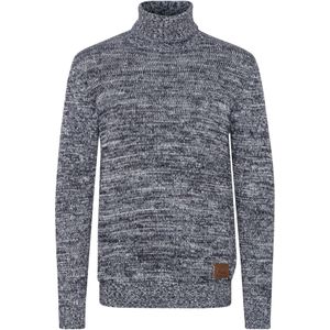 !Solid Trui 'Philaremo'  blauw gemêleerd