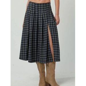 Hiccup Rok  marine / grijs