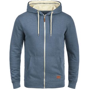 BLEND Sweatvest 'Hulker'  blauw