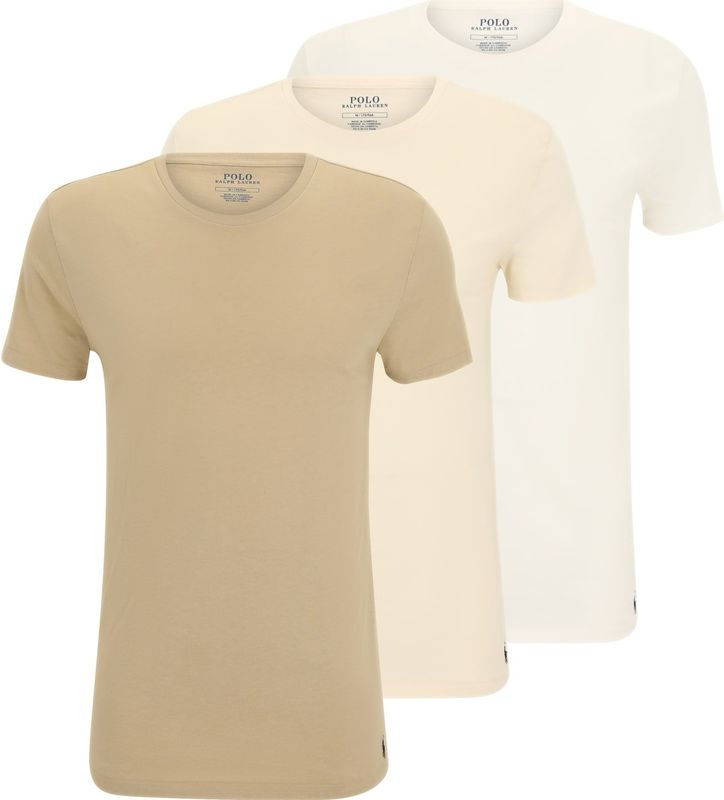 Polo Ralph Lauren Onderhemd 'Spring Start'  sand / donkerbeige / wit