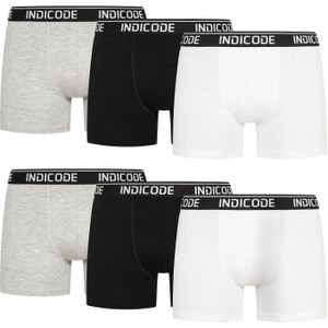 INDICODE JEANS Boxershorts ' Milano '  beige / zwart / wit