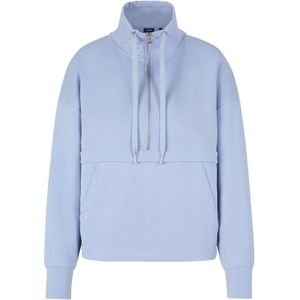 Joop! - Lillā - Sweatshirt - Blauw - Katoenmix - Zip-through Model