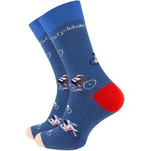 Vincent Creation Sokken  beige / blauw / rood