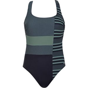 VIVID Badpak  donkerblauw / groen