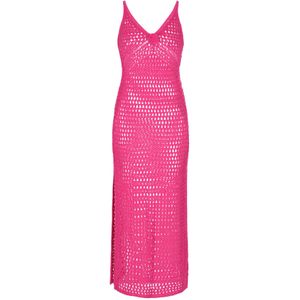 IZIA Gebreide jurk 'Spring Summer'  fuchsia