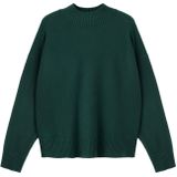 MANGO Trui 'AMELI'  donkergroen