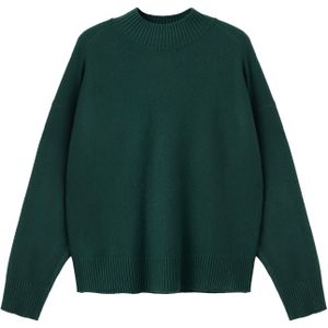 MANGO Trui 'AMELI'  donkergroen