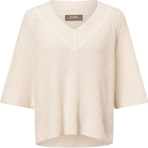 MOS MOSH Trui 'Taci'  ecru