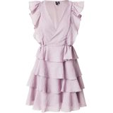 Vmsabrina - Korte Jurk - Cocktailjurk - V-Hals - Korte Mouwen - Regular Fit