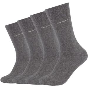 Sokken - Dark Grey Melange - Polyamide, Elastaan, Viscose - 4 Paar
